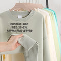 Sudaderas Personalizadas Para Hombre Oversize OEM Blank Unisex Solid Color Custom Logo Design Heavyweight Sweatshirt Hoodies