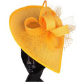 Fashion Lady Sinamay Fascinator Wedding Party Bridal  Hat Ladies Hat Women Fascinator Derby Church Hats