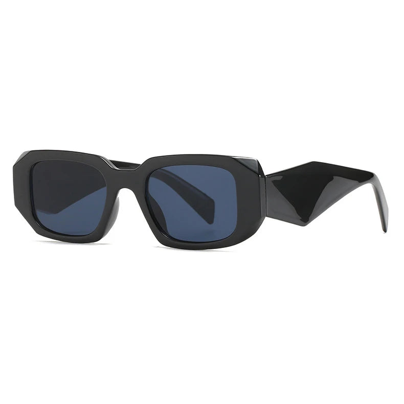 Sunway Eyewear New Square Frame Irregular Wide Temples Modern Fashion Women Sunglasses 2022