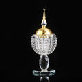 Personalized Wholesale Modern Rechargeable Crystal Bakhoor Arabic Oud Incense Burner Home Decor Gift Ornament Religious