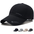 Wholesale Men Sports Baseball Cap Custom logo Polyester Dry Running Quick Drying Cap