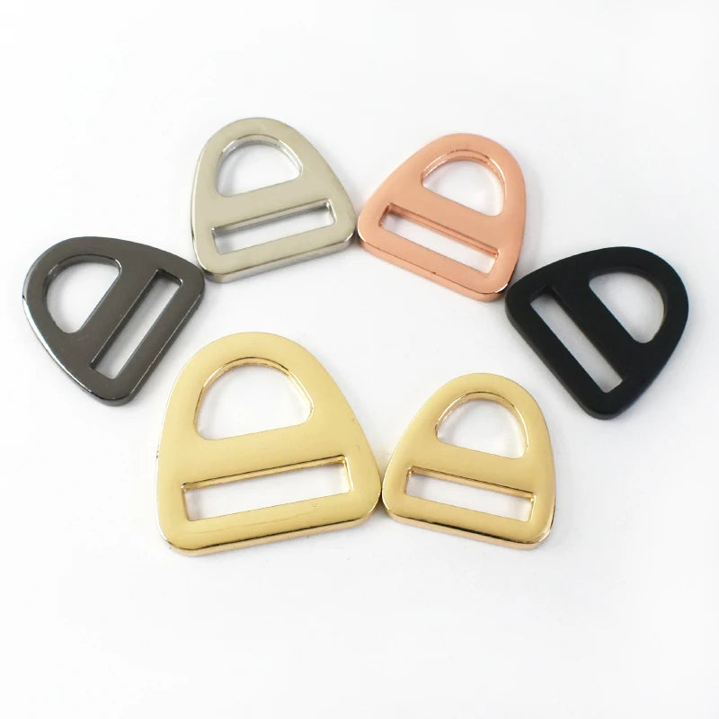 Deepeel BF167 Bag Hardware Accessories Strap Adjust Buckles Clothing Clasp D Ring Slider Bluckle