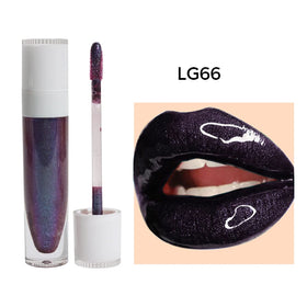 Factory Direct Sale Private Label Vegan High Pigment Bling Shiny Lipgloss Vendors Girls Sparkle Lip Gloss