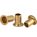 Copper Chicken Eye Buckle Ring M0.9M1.7M2.3M3M5M6 Size Hollow Copper Rivet Via Gas Eye Buckle Din Standard