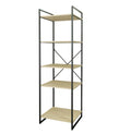 Better Home Metal Wardrobes Bedroom Oak 4 Layers Wooden Shelf  for the Bedroom