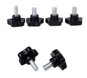 M4 M5 M6 M8 Hexagon Star Head Plastic Knob Bolts Height Adjusting Handle Screw