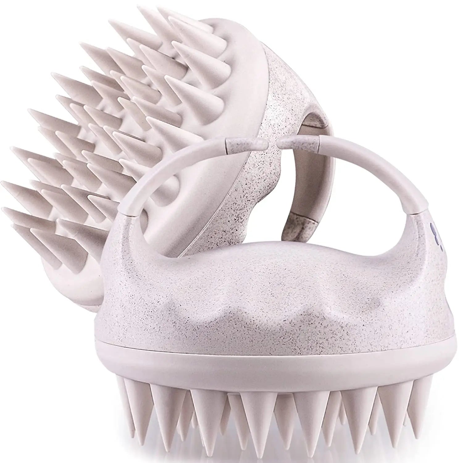 Biodegradable Environment Friendly Shampoo Brush Wheat Straw Hair Brush Scalp Massager