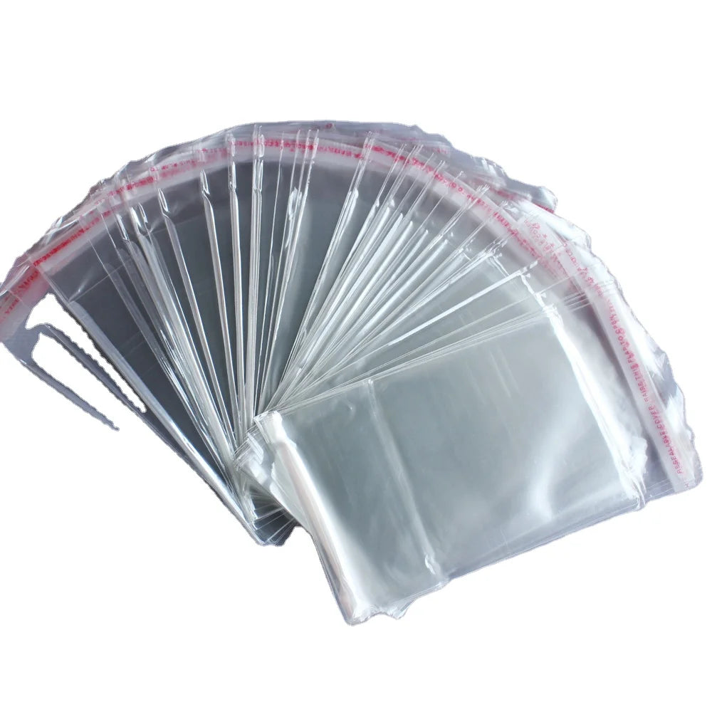 Assorted Sizes Transparent Plastic Self Adhesive Sealing Opp Gift Bags Jewelry Candy Packing Bags