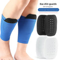 EVA Football Shin Guards Breathable Perforated Leg Guards Calf Protection for Adult Training and Competition