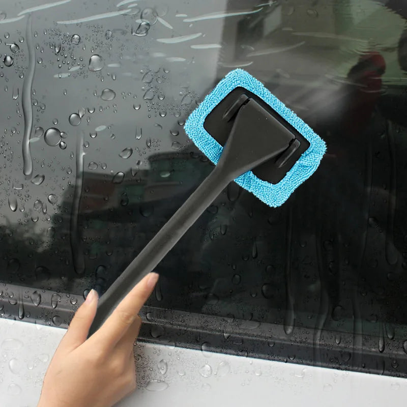 Factory Price Auto Cleaning Wash Tool with Long Handle Car Window Cleaner Washing Kit Windshield Wiper Microfiber
