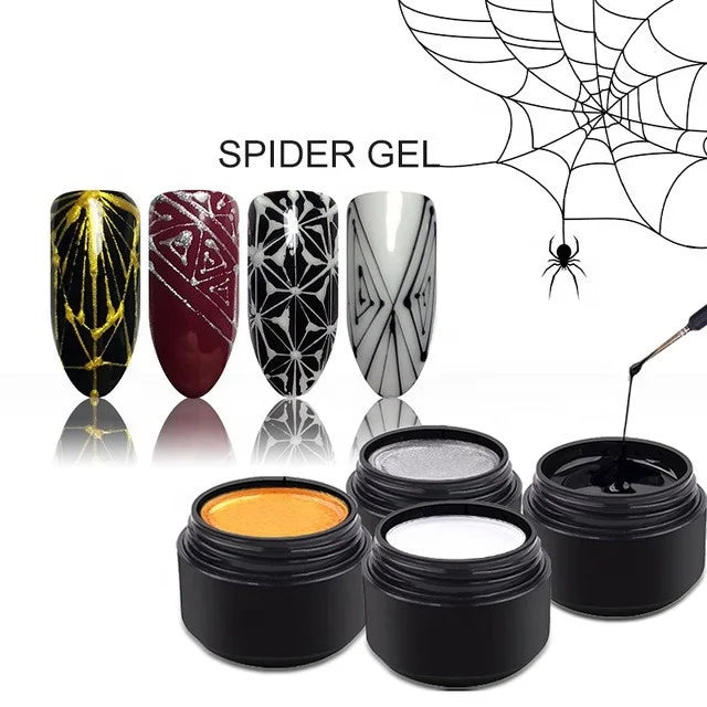 Mixcoco High Quality Professional OEM Nail Art Sock Off UV Gel Spider Gel Nail Painting for Nail Salon