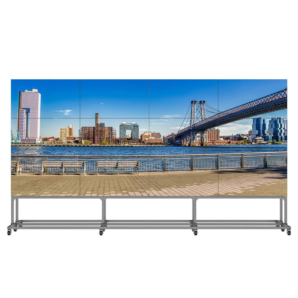 Industrial 55" Splicing Lcd Video Wall Advertising Player Lcd Tv Wall