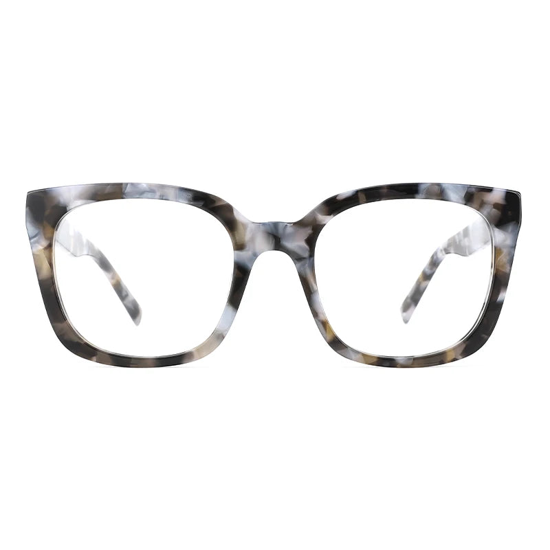 Quality Vintage Design Fashion Eyeglass Acetate Blue Light Blocking Glasses Frame Eyewear Optical Acetate Glasses Frames