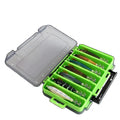 14PCS/Box Squid Jig Set Double Layer Hook Artificial Bionic 9g 10cm Sinking Plastic Wood Shrimp Fishing Luminous Squid Jig MegaBDM