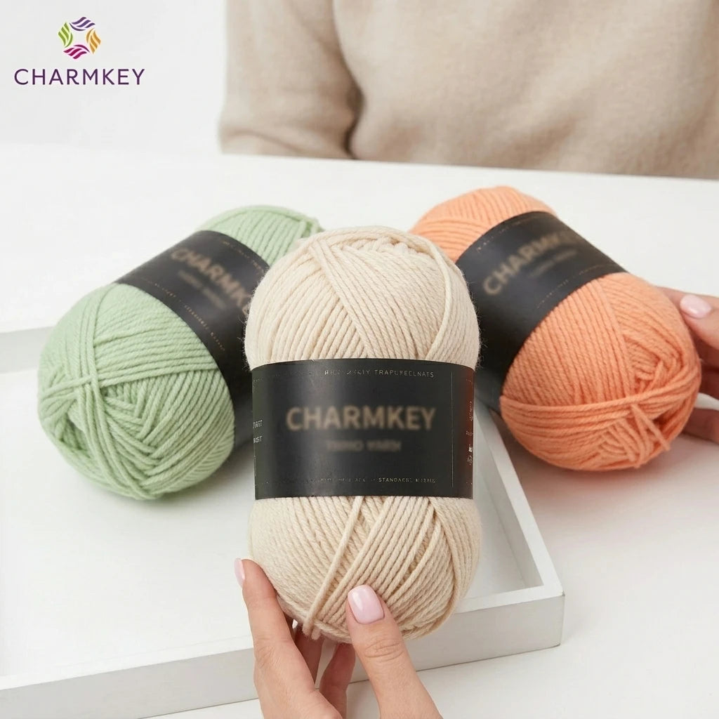Wholesale Soft Fancy 4ply Milk Cotton Yarn 50g Crochet Cotton Yarn for Hand Knitting