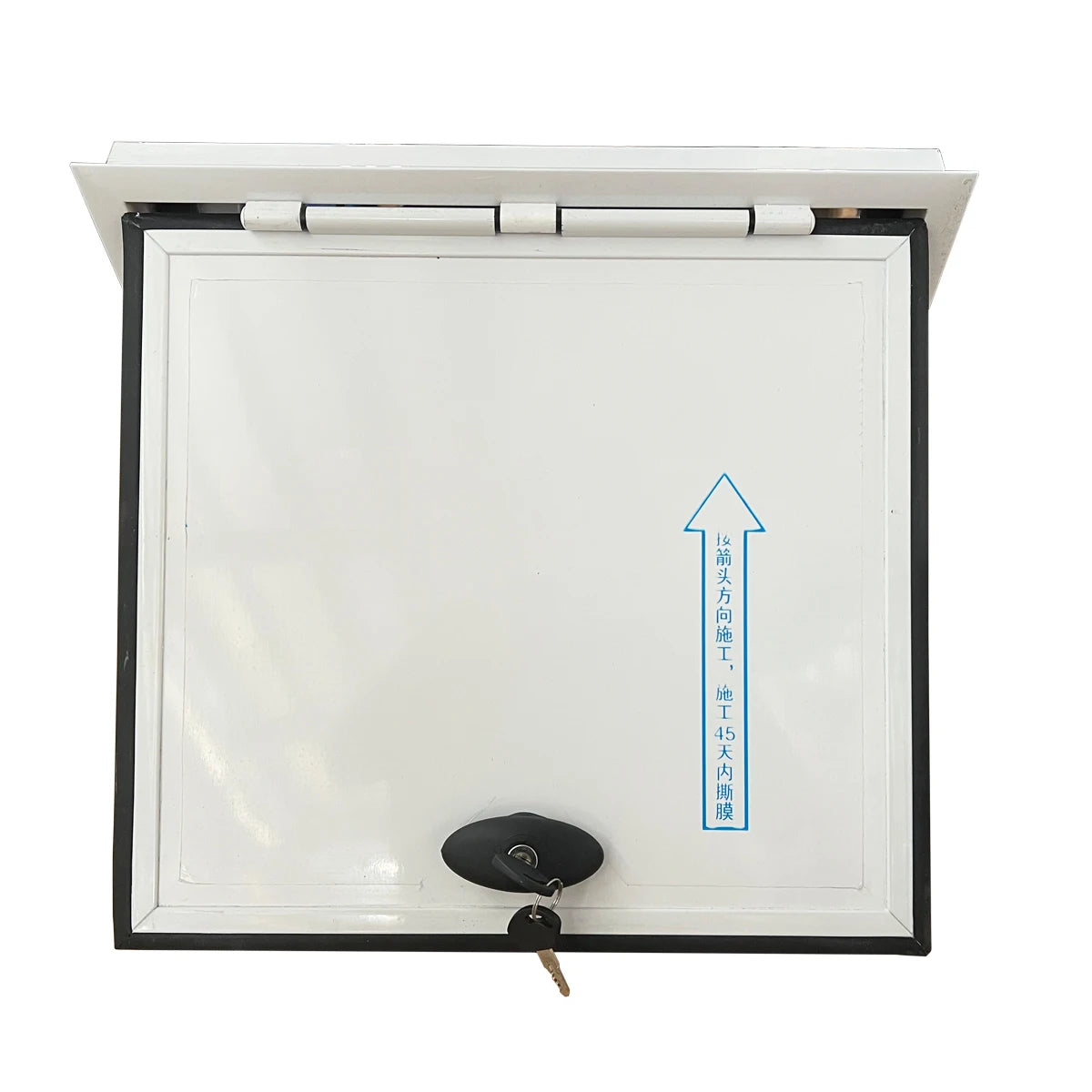 500x500mm Customized Square Rv Storage Door Camper Luggage Door with Aluminum Hinge for Touring Caravan Camper Trailer