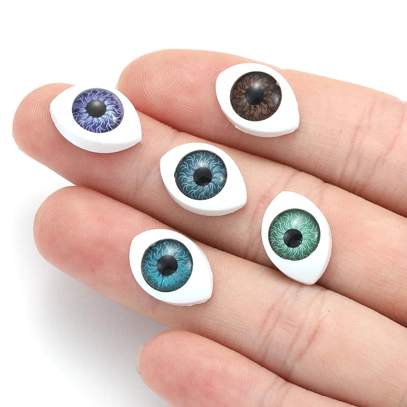 5 Colors Plastic Doll Safety Eyes Cute Stuffed Toys Animal Toy Puppet Making Eyes DIY Doll Craft Accessories Girl Gift W369