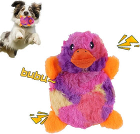 Wholesale Aggressive Chewers Tough Cute Plush Animals Interactive Crinkle Sounds Plush Ultra-Durable Squeaky Dog Toys