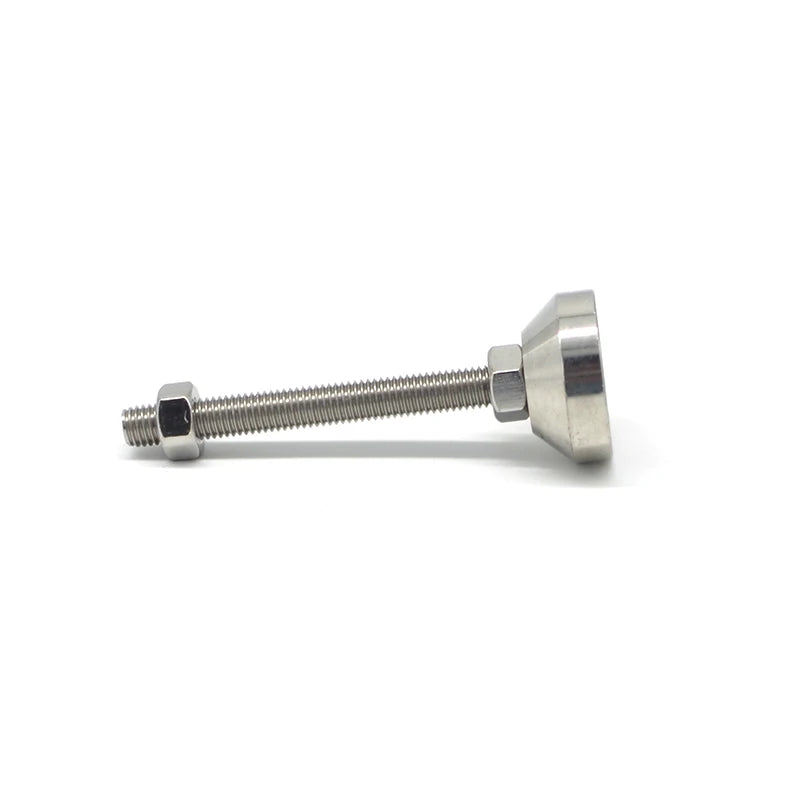 China Adjustable  M10*80-40base Leveling Mounts Ss304 Mounting Feet for Outdoor /machine /workshop#7594