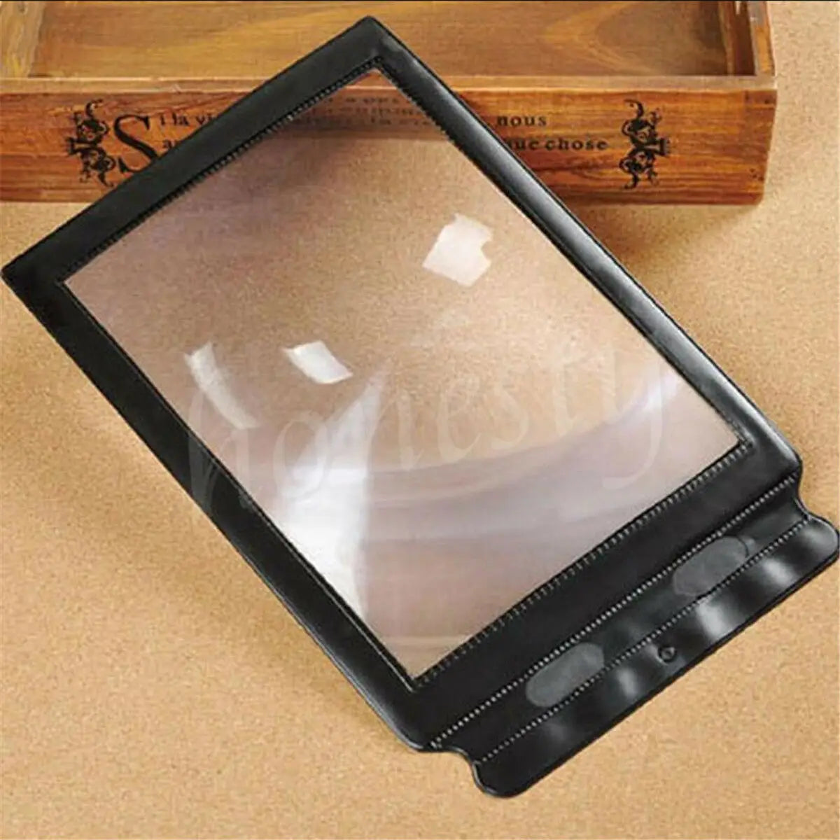Household Tools Reading Kitchen Instructions BIG A4 Full Page 3x Magnifier Lens Aid Sheet LARGE Magnifying Book Reading Aid Tool