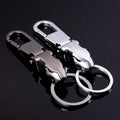 Creative Gift Three-dimensional High-end Car Waist Hanging Metal Key Chain Advertising Key Ring Chain Ring Pendant
