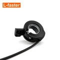 24V/36V/48V E-Bike Thumb Throttle Speed Control Twist Gas Throttle Electric Bike Scooter Accelerator Simple Base Thumb Throttle