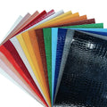 0.9mm Snake Pattern Leather Embossed Faux Leather Smooth Surface Leather Design for Decorations