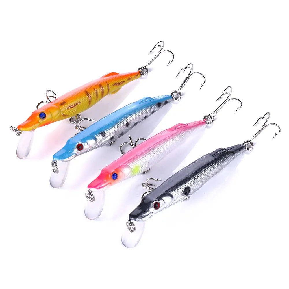 Hengjia Hard Minnow 9cm 6.1g Hard Plastic Minnow Fishing Lure Bait Pesca