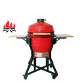 KIMSTONE 22 Inch  New Design Difflaector for Ceramic Kamadocast Iron 22inch Auplex Accessories Outdoor Duitse Bbq Kamado Grill