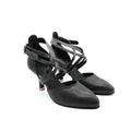Wholesale Black High Heels Standard Dance Shoe Leather BD Dance Shoes for Women Latin Dance Shoes Ballroom Standard Custom 110