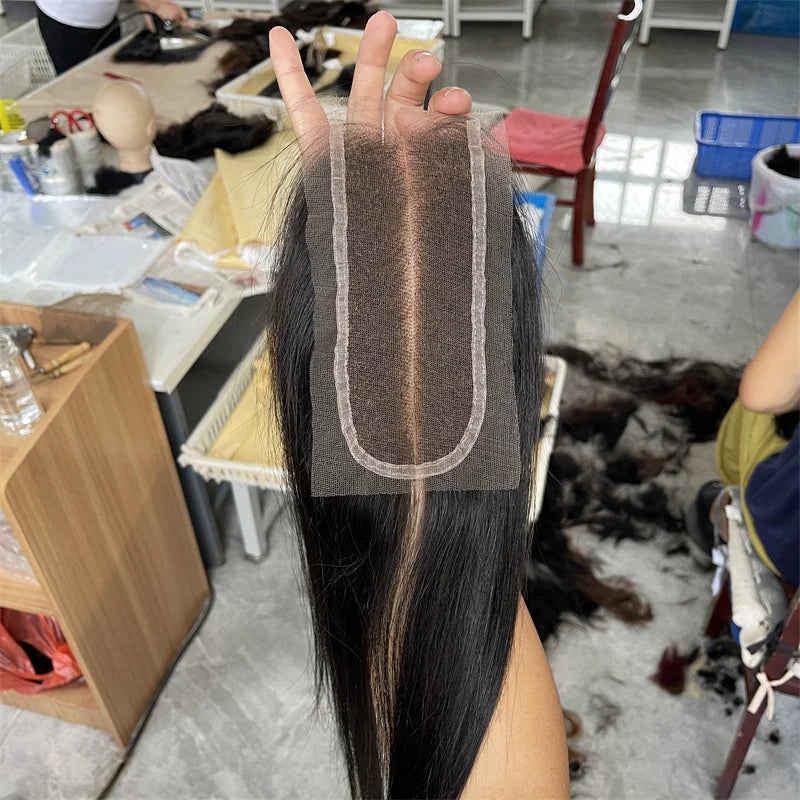 Joywigs 2x6 Closure HD Lace Kimk Closure Cuticle Aligned Virgin Human Hair Transparent HD Lace Beauty Products for Women