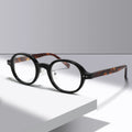 Newest High Quality TR90 Frame Acetate Glasses Luxury Round Women Men Eyeglasses