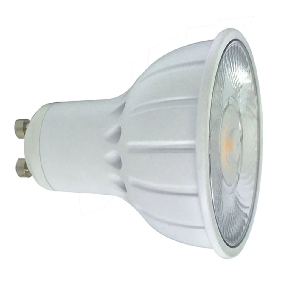 CRI90 COB Gu10 8W 10/20degree Narrow Beam Angle Ceiling Light Spotlight 3000K Warm White Dimmable Mr16 Spot GU10