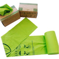 EGP Custom 100% Biodegradable Eco-Friendly Cornstarch Garbage Bag Roll PBAT Plastic for Food Packaging Custom Thickness Size