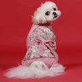 Four Legged Han Costume Small Dog Winter Coat Polyester Print Classic Eco-Friendly