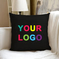 Minimum of 5 Pieces Per Branded logo Design Specific Throw Pillow Covers Custom Accent Piece Cushions Cases on Bed or Sofa