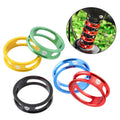 MUQZI Bike 28.6mm Mountain Bicycles Headset Spacer Front Fork Headset 10mm Gaskets Aluminum Alloy Spacers Ring Front Fork Washer