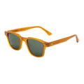 Retro Vintage Square Mazzucchelli Cellulose Handmade Acetate Polarized Sunglasses