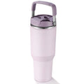 30oz Insulated Tumbler Stainless Steel Insulated Coffee Cup Patent Lid Water Bottle Leakproof Lid Double Wall Vacuum Flask