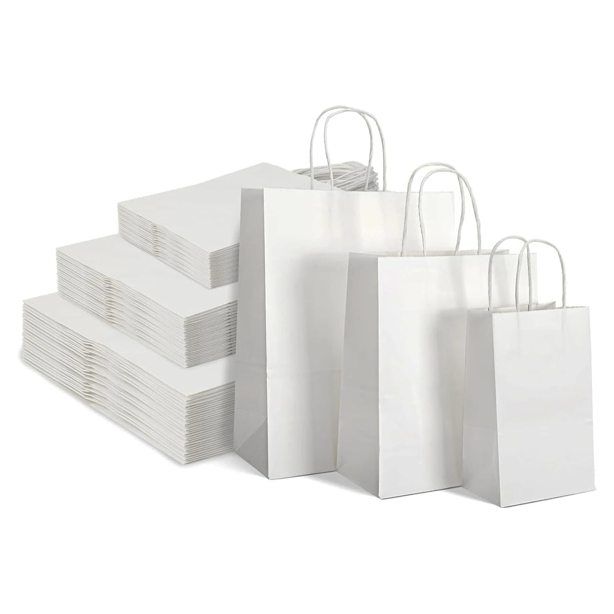 Biodegradable Printed Gift Food Takeaway Grocery Clothing Fashion Shopping Carry 24*17*28 Handles Packaging Bag