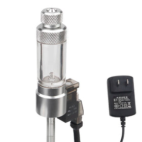 Aquarium CO2 Bubble Counter with Metal Eco-Friendly 12V Solenoid Valve and Customized Plug Check Valve Regulator for Fish Tank