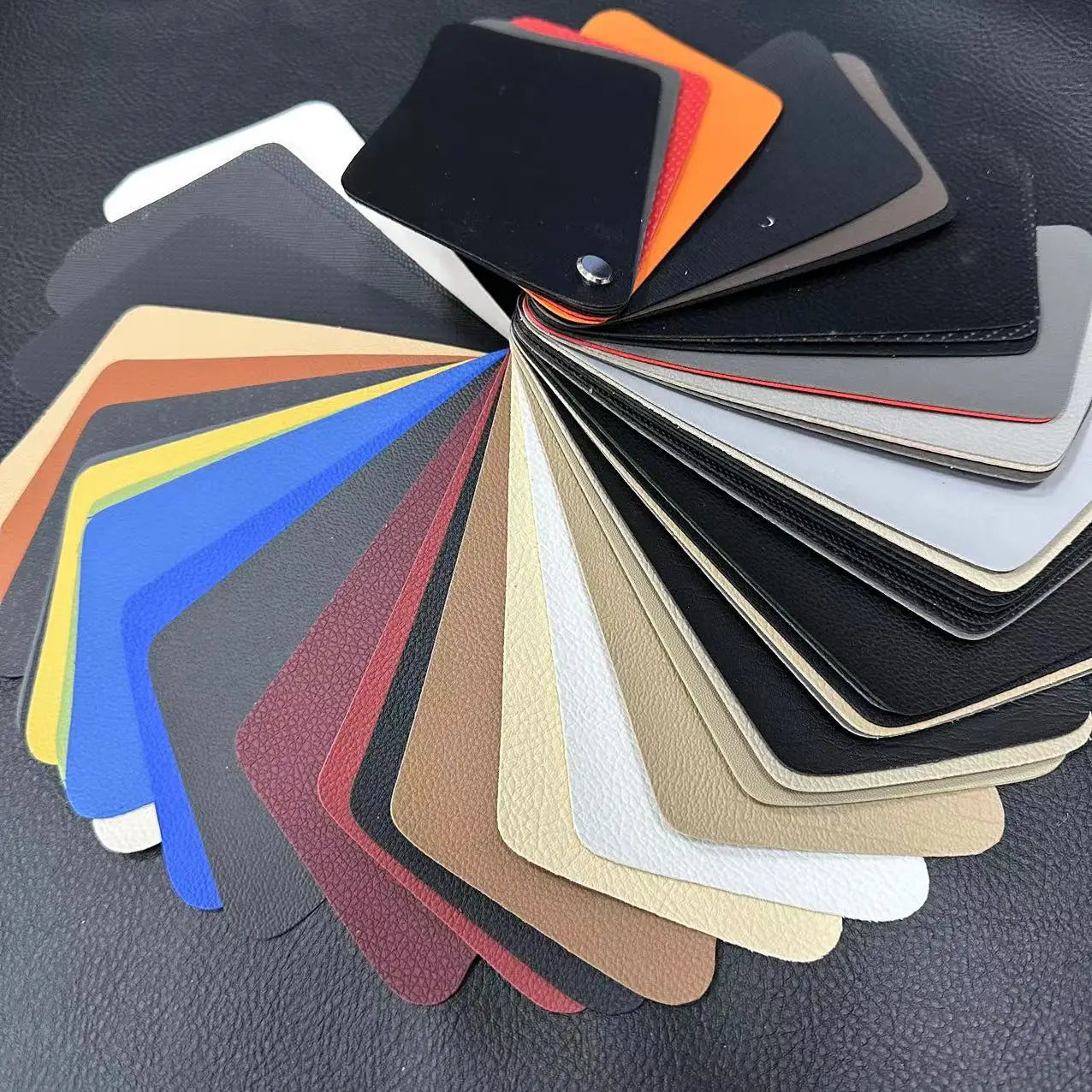 High Quality Nappa Leather Sofa and Car Seat Cover Microfiber Upholstery for Bag Car Interiors