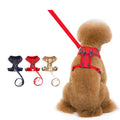Soft Mesh Dog Harness Pet Puppy Mesh Comfort Padded Breathable Vest No Pull Pet Cat Dog Leash Harness Set