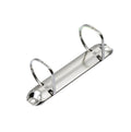 Customizable Black Silver & Copper Metal Binder Clips File Rings for Notebook Binders and Office Binding Supplies