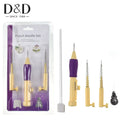 Diy Craft Cross Stitch Punch Needle Pen Plastic Embroidery Pen Set Sewing Knitting Packaged Home Decoration Hand Knitting Gift MegaBDM