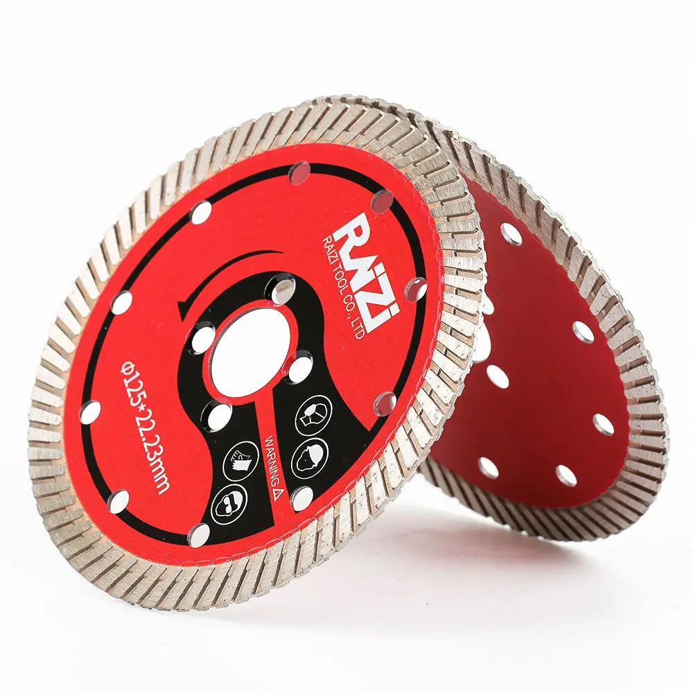 125mm 6 Inch Turbo Diamond Circular Saw Blade Cutting Disc Granite Quartz Marble Stone Durable Cutting Wheel Industrial Blade