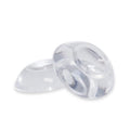 Transparent Round Soft Rubber Wall Protector Self Adhesive Door Handle Bumper
