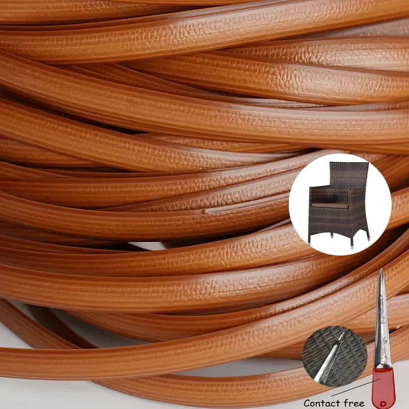 Multifunctional Wholesales PE  Flat Synthetic Rattan Strips Used for Furniture
