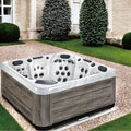 Sunrans Wholesale New Style Premium Backyard Middle Size Hot Tubs With 2 Lounges for Outdoor Living