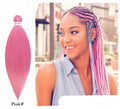 African Brazilian Fashion Synthetic Low Temperature Silk Yaki Texture Cos Dreadlocks Easy Braid Wigs
